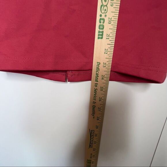 Nwt Torrid Coral Ponte Pencil Skirt Womens Size 00 M/10 - Picture 9 of 12